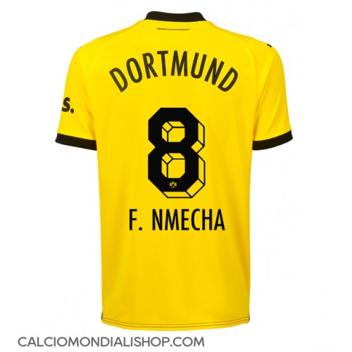 Maglie da calcio Borussia Dortmund Felix Nmecha #8 Prima Maglia 2023-24 Manica Corta